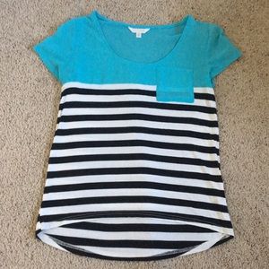 Charming Charlie Stripe Blouse